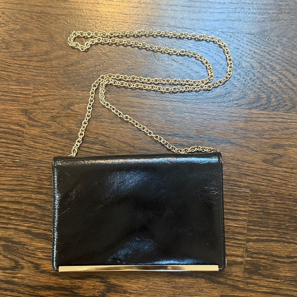 Halogen leather wallet chain, Crossbody 8X5.5
